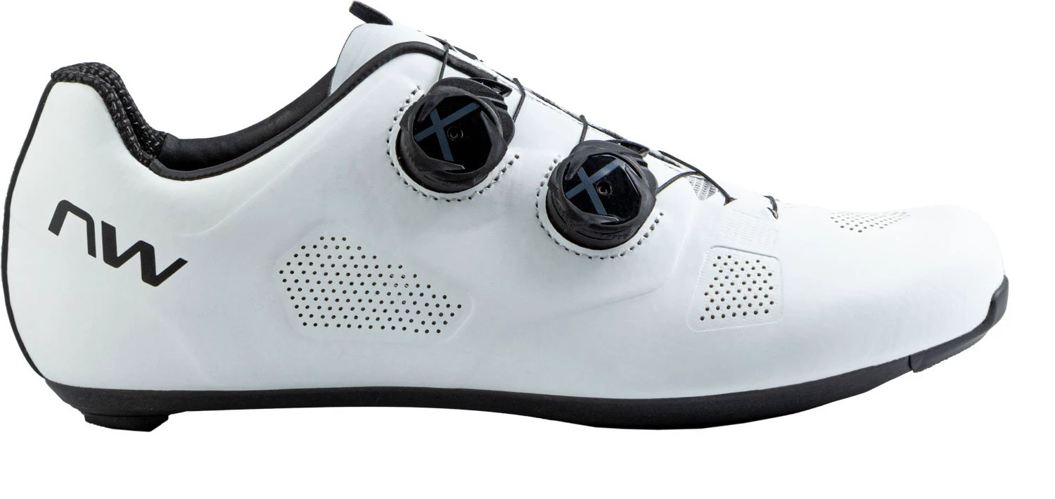 Northwave - pantofi ciclism sosea - Revolution Wide - White | Black - 65106