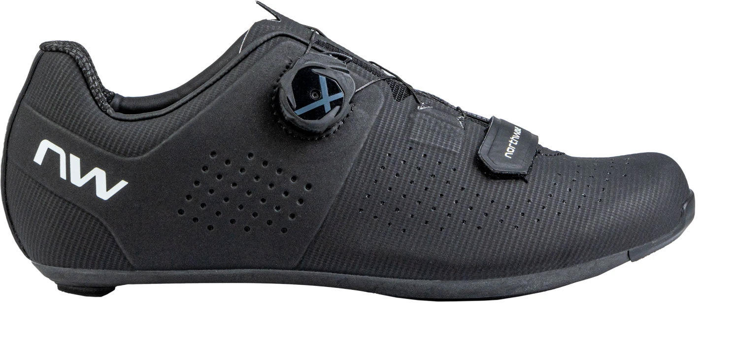 Northwave - pantofi ciclism sosea - Storm Carbon - Black | White - 65132
