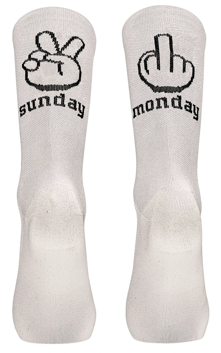 Northwave - sosete ciclism - Sunday Monday Sock - White - 65914