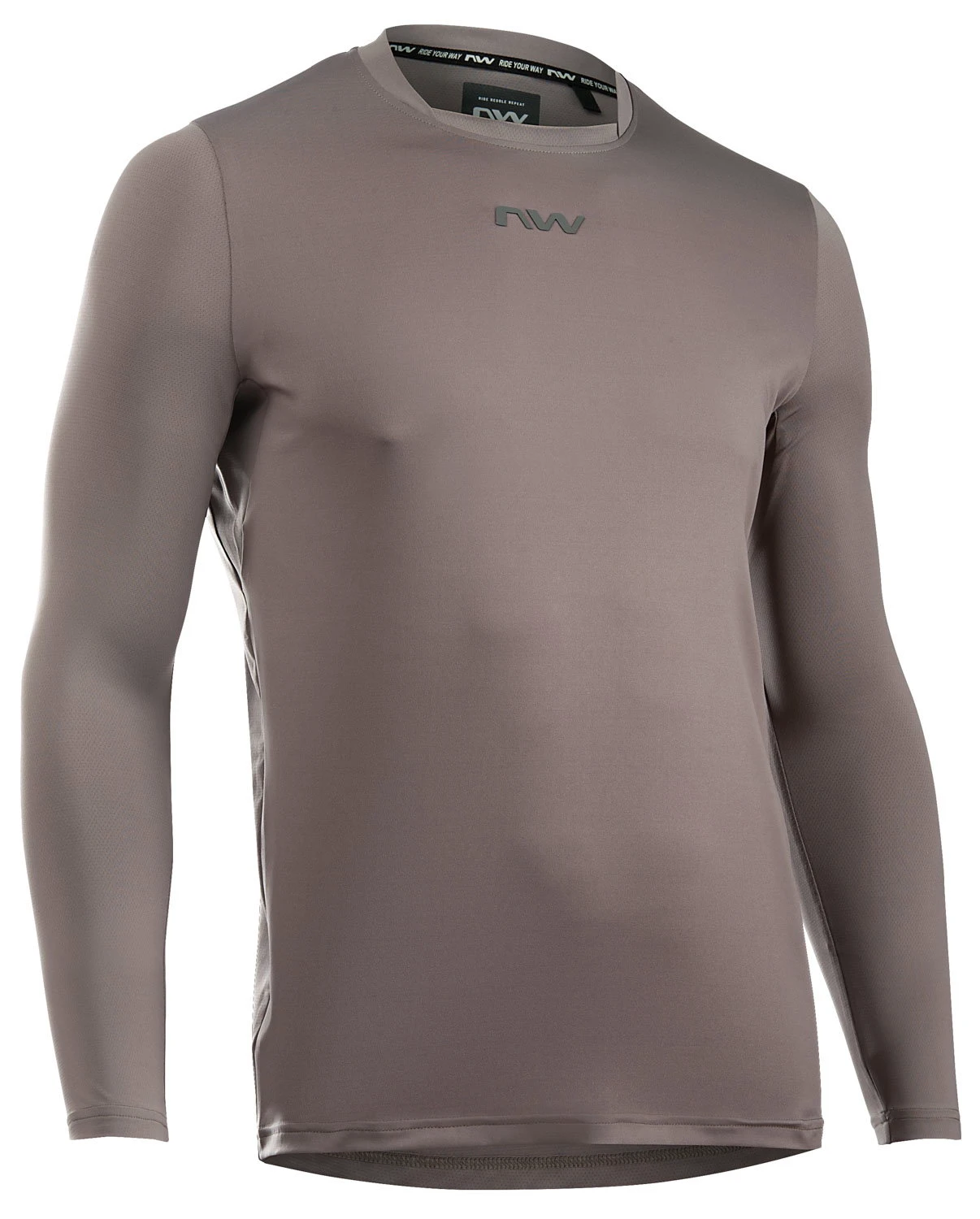 Northwave - tricou ciclism maneca lunga - Bomb Jersey Long Sleeve - Sand - 65323