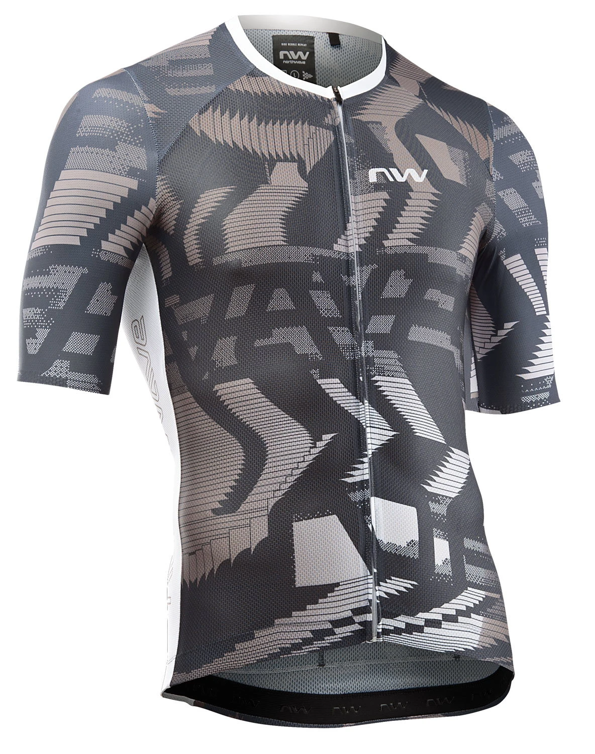 1. Northwave - tricou ciclism maneca scurta - Blade AIR Jersey Short Sleeve - Sand | White