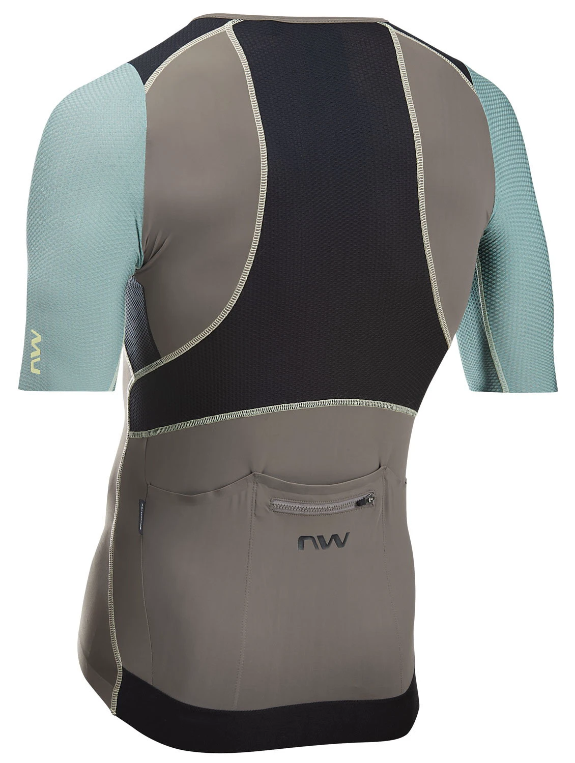 2. Northwave - tricou ciclism maneca scurta - Extreme Rock Jersey Short Sleeve - Sand | Sage