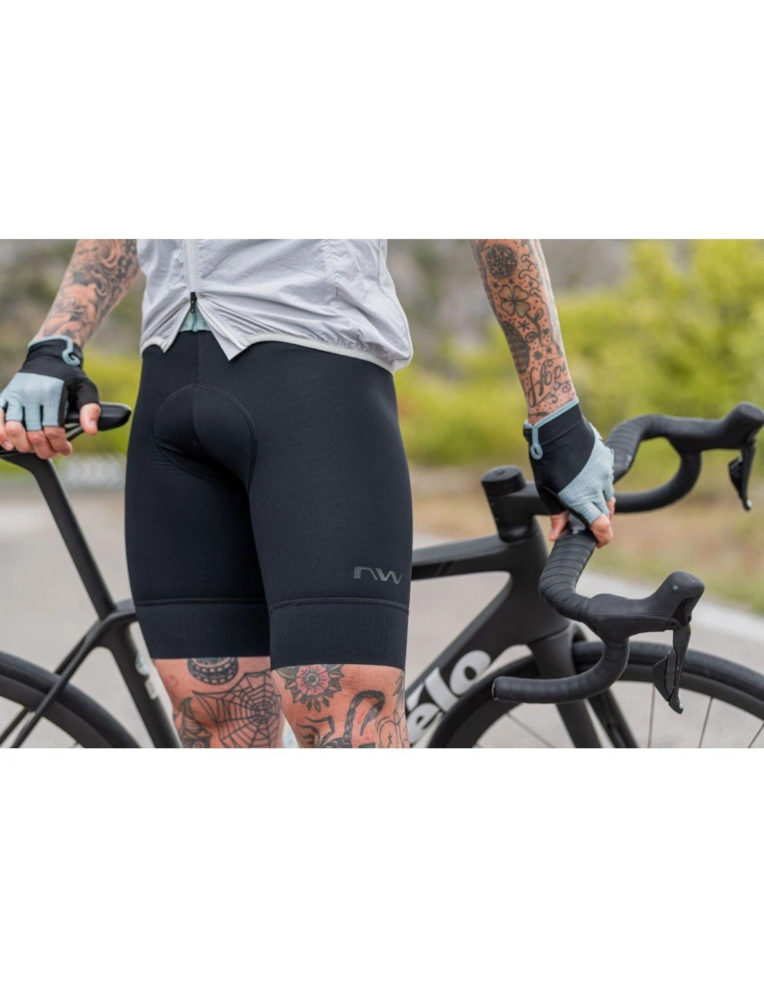 5. Northwave - pantaloni scurti cilism cu bretele - Extreme PRO 2 Bibshort - Black