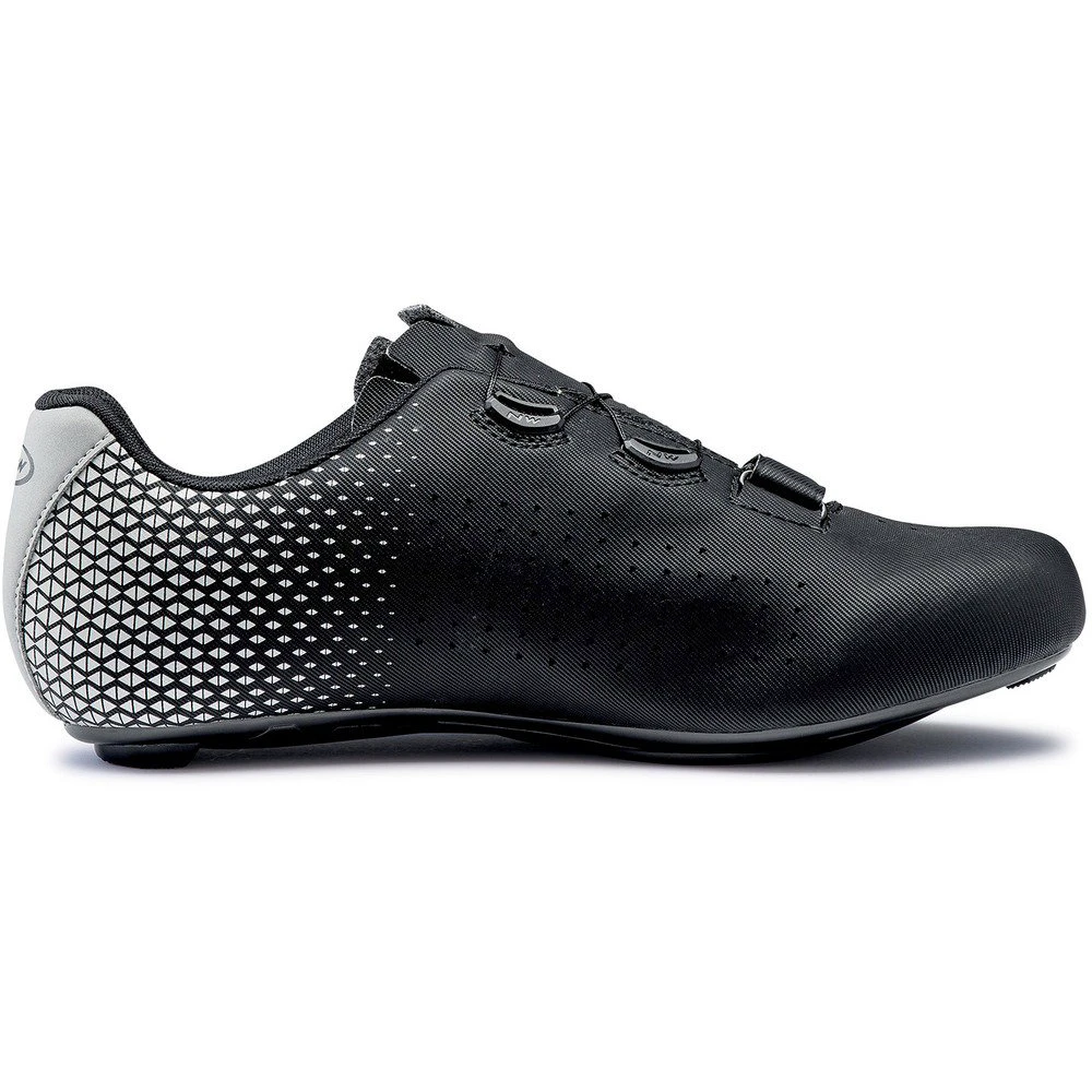 4. Northwave - pantofi ciclism sosea - Core Plus 2 Wide - Black | Silver