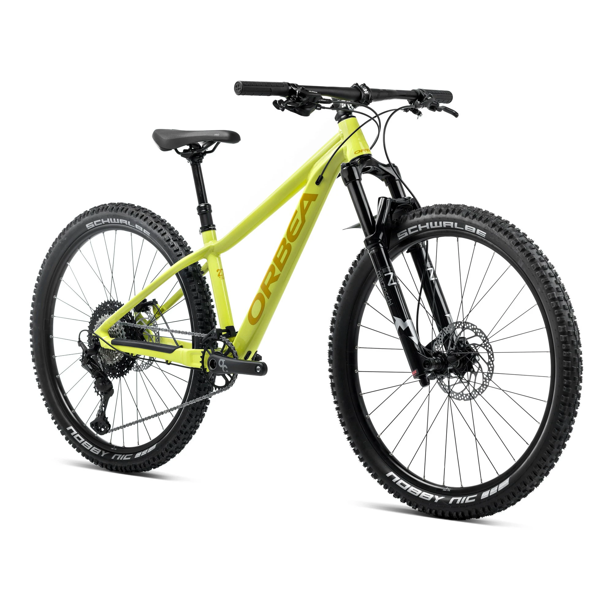 3. Bicicletă copii MTB Trail Orbea LAUFEY 27 H10 - Spicy Lime | Corn Yellow (Gloss)