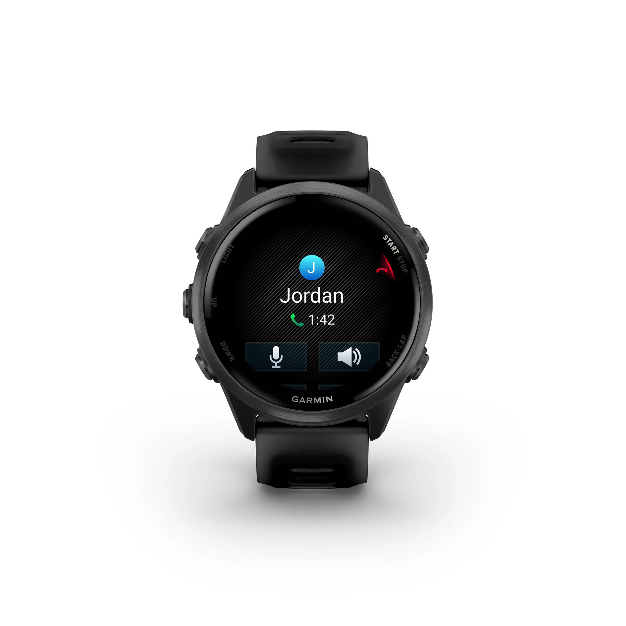 2. Garmin Forerunner 570 - 42 mm - ceas multisport cu GPS si AMOLED - negru Slate Gray Aluminium with Translucent Black | Black Band