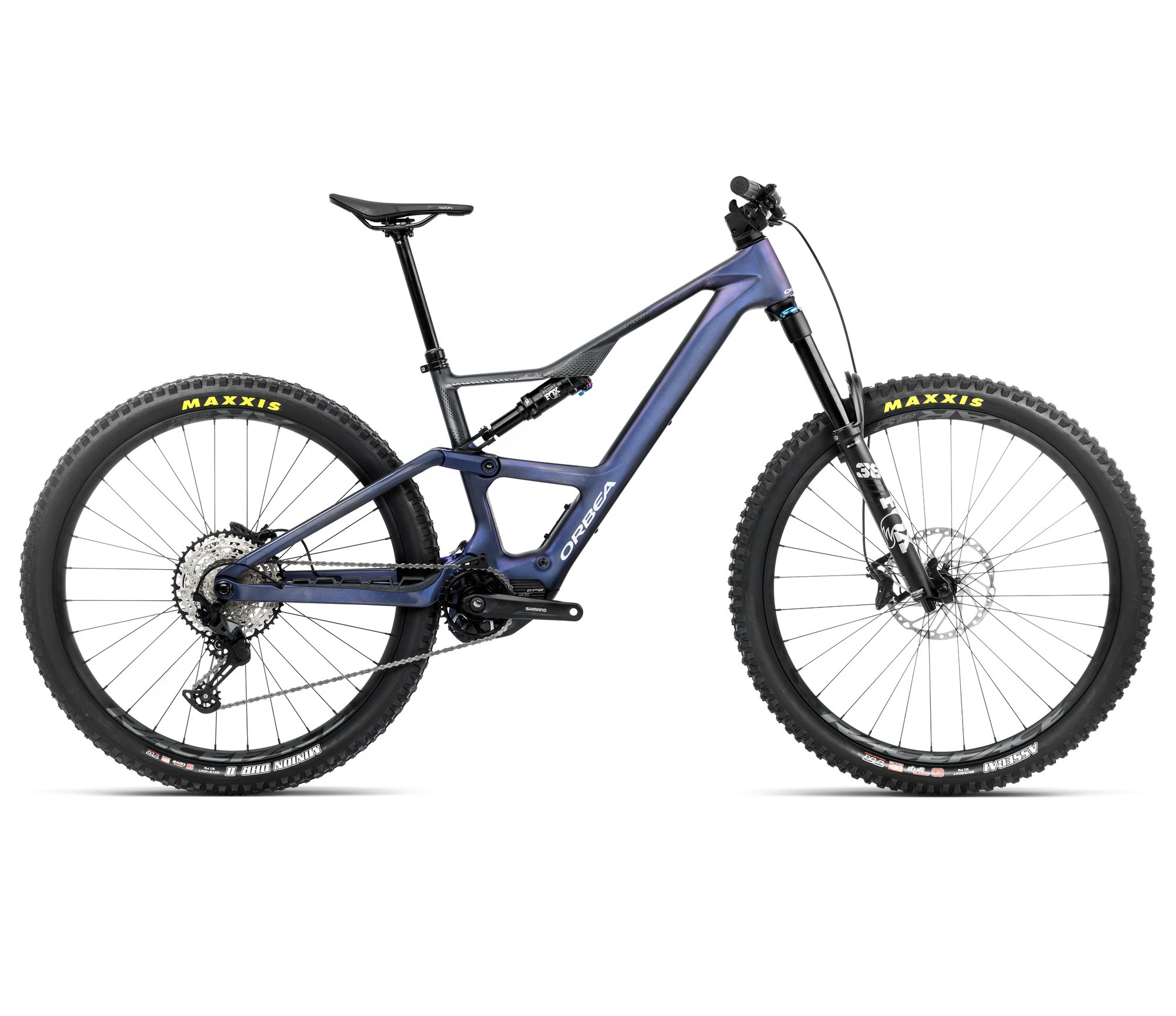 Bicicletă electrică eMTB Trail Orbea RISE LT M20 630W - Tanzanite Carbon View | Carbon Raw (Matt) - 122888