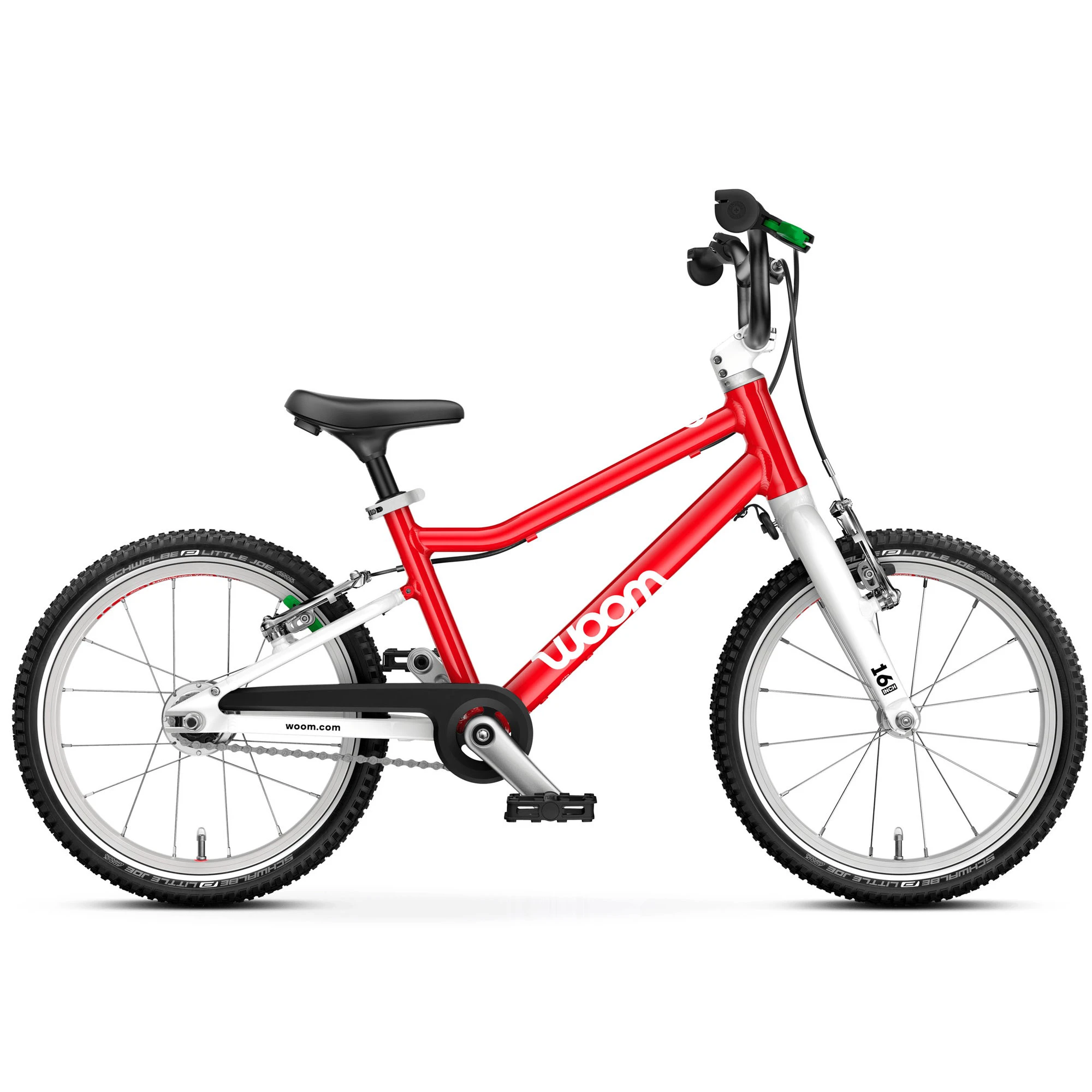Bicicleta copii Woom 3 Automagic Go cu roti 16" rosu Woom Red - 67518