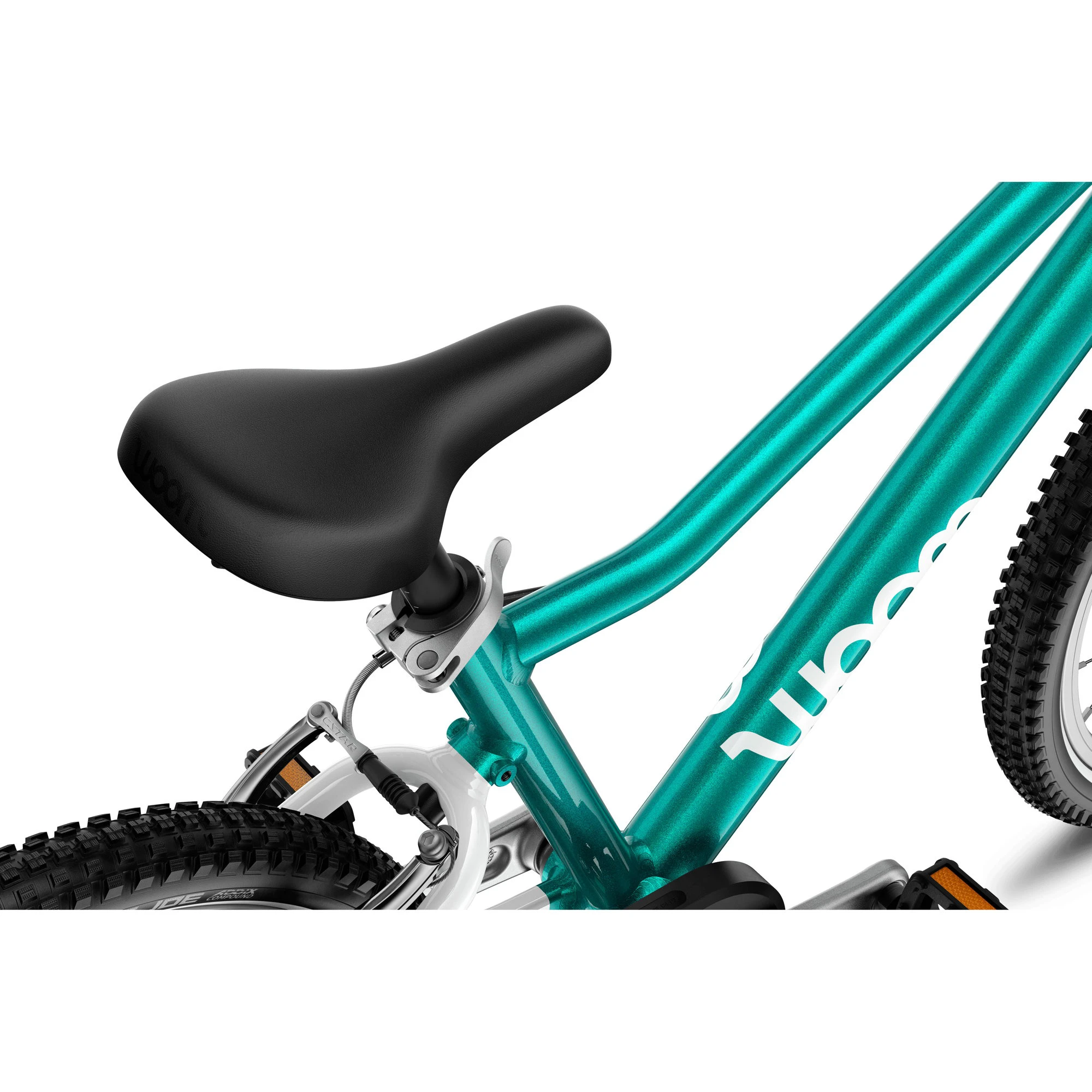 7. Bicicleta copii Woom 3 Go cu roti 16" turcoaz Metallic Turquoise Petrol
