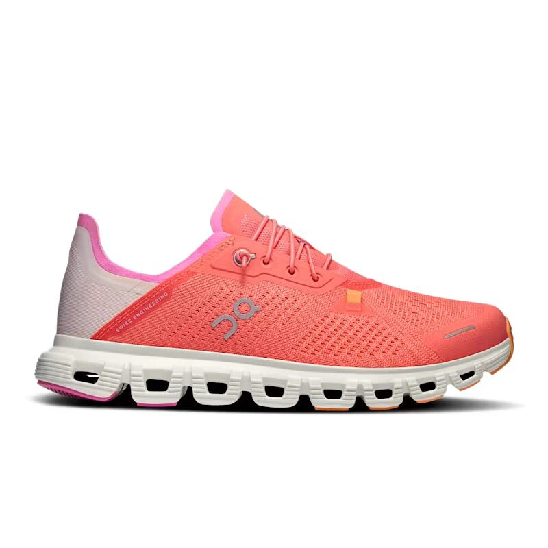 1. On - pantofi alergare - Cloud 6 Coast W - Salmon | Pearl