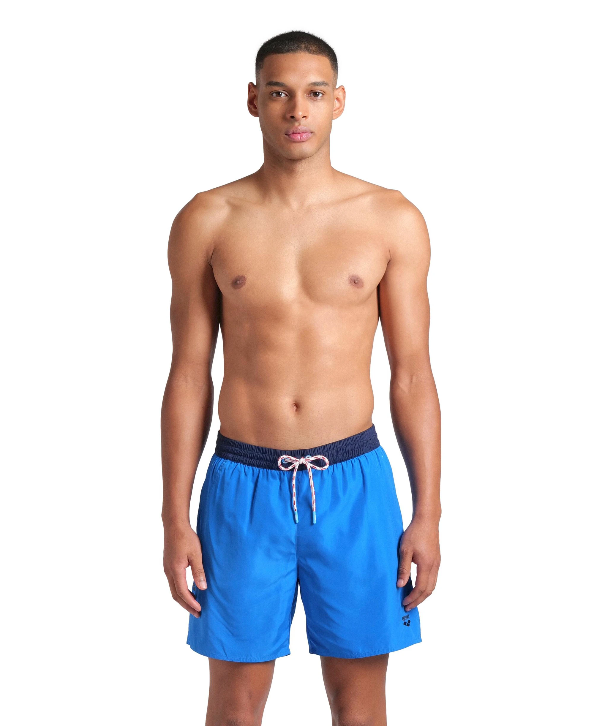 Arena - short inot barbati - Team Stripe Beach Boxer - Blue -China-Navy - 67688