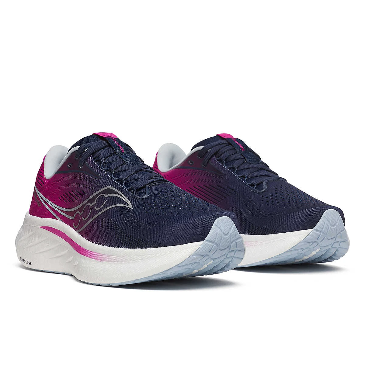 2. Saucony - pantofi alergare - Ride 18 W - navy | fuchsia