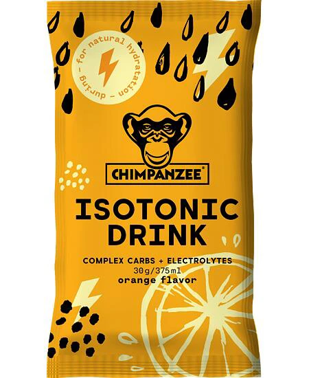 1. Chimpanzee - izotonic pudra - Gunpowder Energy Drink - Orange - 30g