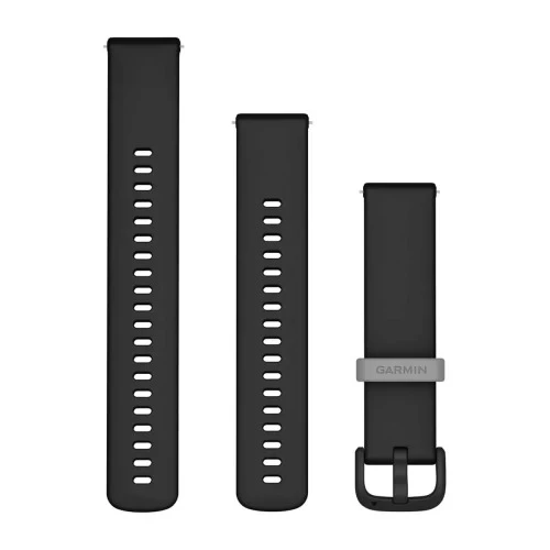 1. Garmin - curea silicon - Quick Release 20 - Negru