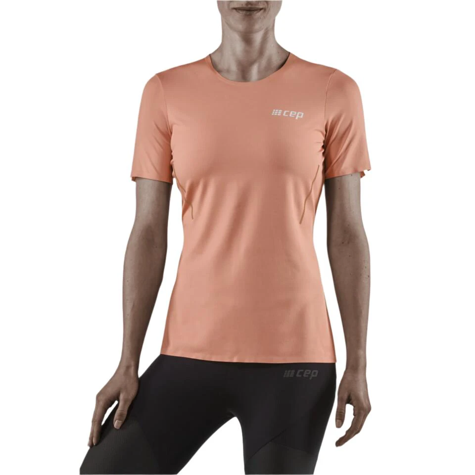 CEP - tricou tehnic - run shirt short sleeve W - rose - 68175
