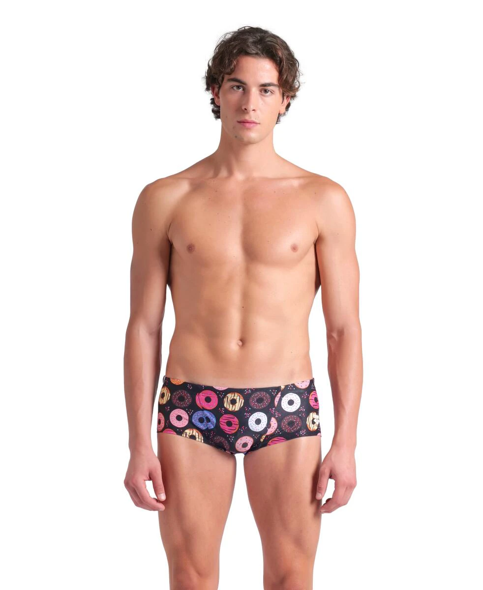 1. Arena - costum inot barbati - Donuts Swim Low Short - Multicolor