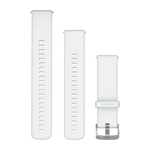1. Garmin - curea silicon - Quick Release 22 - Whitestone