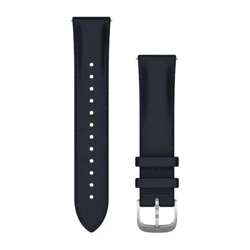 1. Garmin - curea piele - Quick Release 20 - Italian Leather | Navy