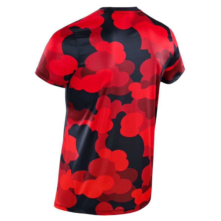 3. CEP - tricou tehnic - camocloud shirt short sleeve - lava | peacoat