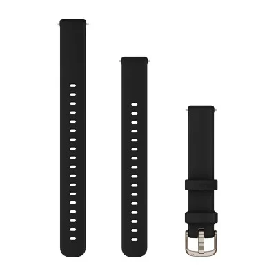 1. Garmin - curea silicon - Lily 2 - 14 mm - black | cream gold
