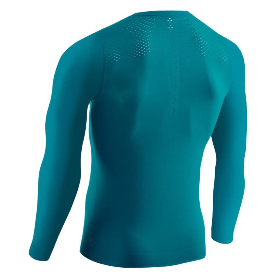4. CEP - bluza cu maneca lunga - run ultralight shirt long sleeve - petrol