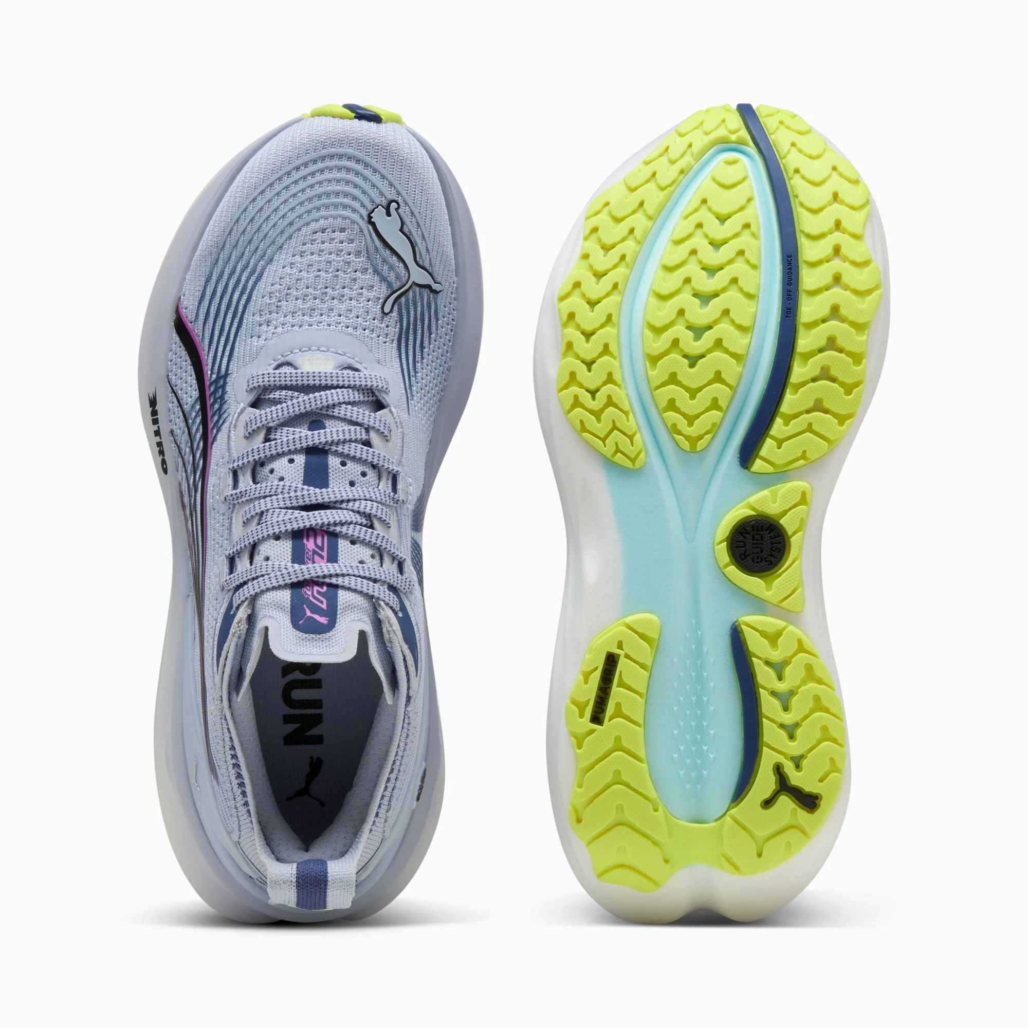 4. Puma - pantofi alergare - Foreverrun Nitro 2 W Weather-Yello - Cool Weather | Yellow Alert