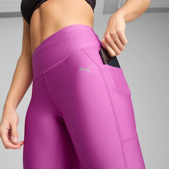 5. Puma - colanti - Run Velocity Tights W - Wild Berry