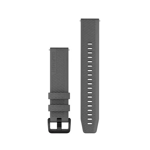 1. Garmin - curea silicon - Quick release 20 - slate grey