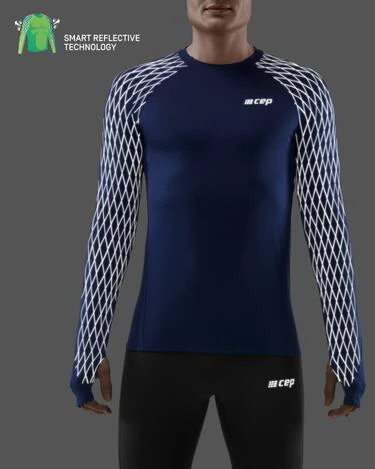 5. CEP - bluza cu maneca lunga - cold weather shirt LS - navy