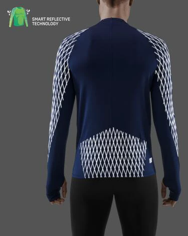 6. CEP - bluza cu maneca lunga - cold weather shirt LS - navy