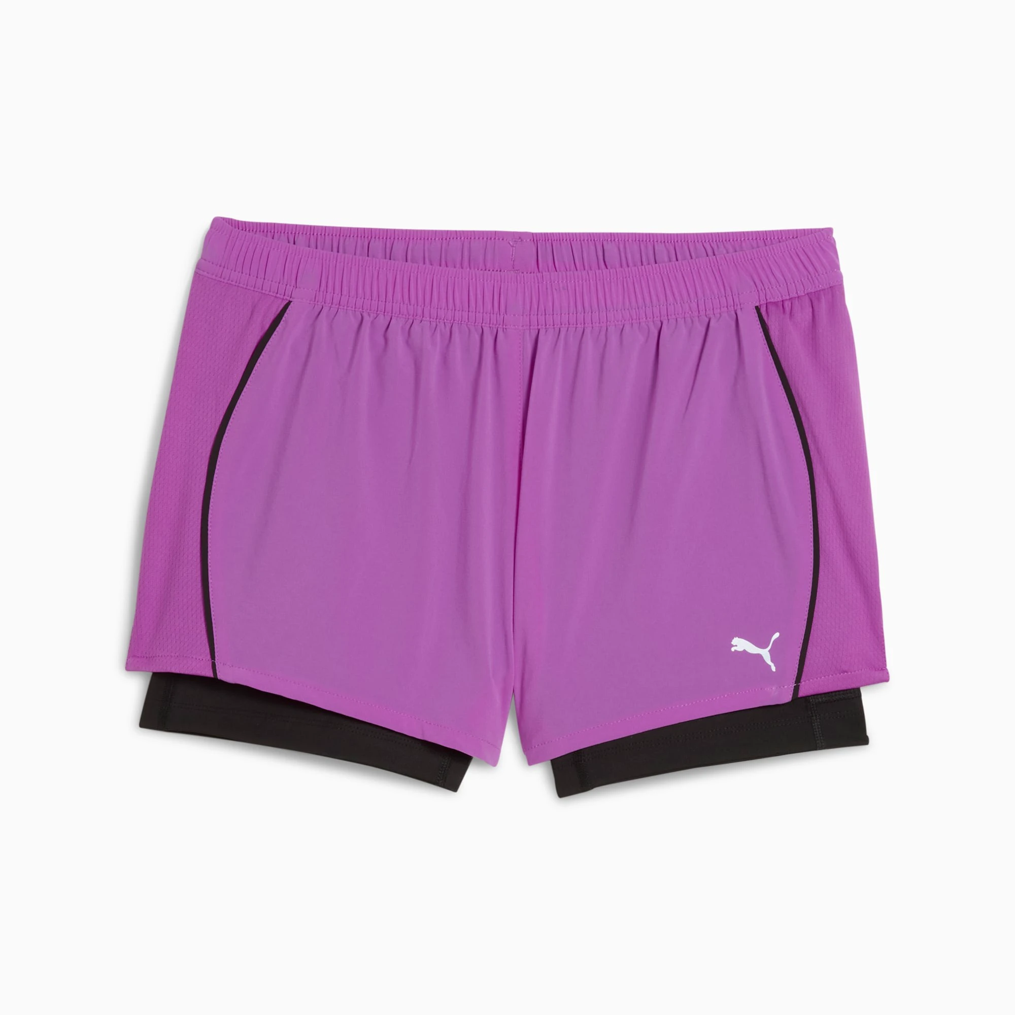 6. Puma - pantaloni scurti - Run Velocity 2In1 3" Short W - Wild Berry