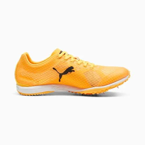 Puma - pantofi alergare cu cuie pentru pista - evoSPEED Haraka 8 Unisex - Sun Stream | PUMA Black | White - 67932