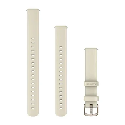 1. Garmin - curea silicon - Lily 2 - 14 mm - cream gold I coconut