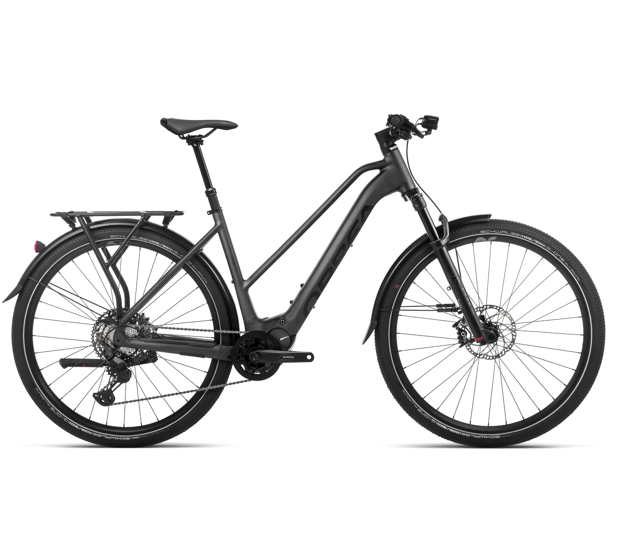 1. Bicicletă electrică urbană Orbea KEMEN MID 10 - Metallic Night Black (Matt | Gloss)