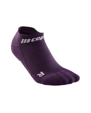 CEP - sosete compresie sub glezna - the run socks no show v4 - violet - 68316