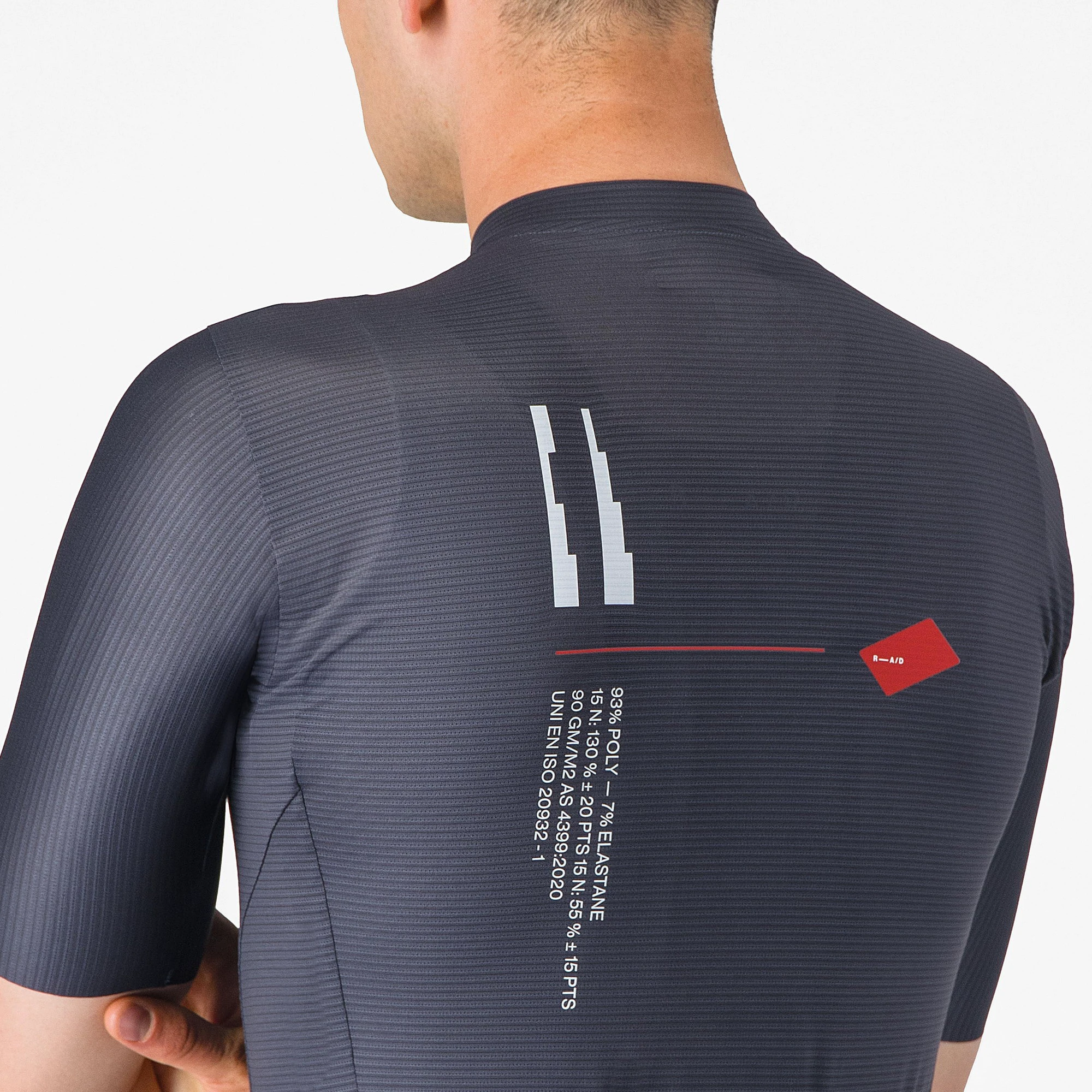 5. Castelli - tricou ciclism maneca scurta tailored fit - Espresso R--A/D Jersey - albastru Twilight