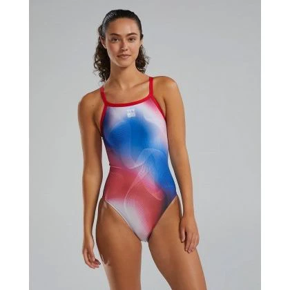 1. TYR - Costum femei - Unwaver Diamonfit - Navy Red