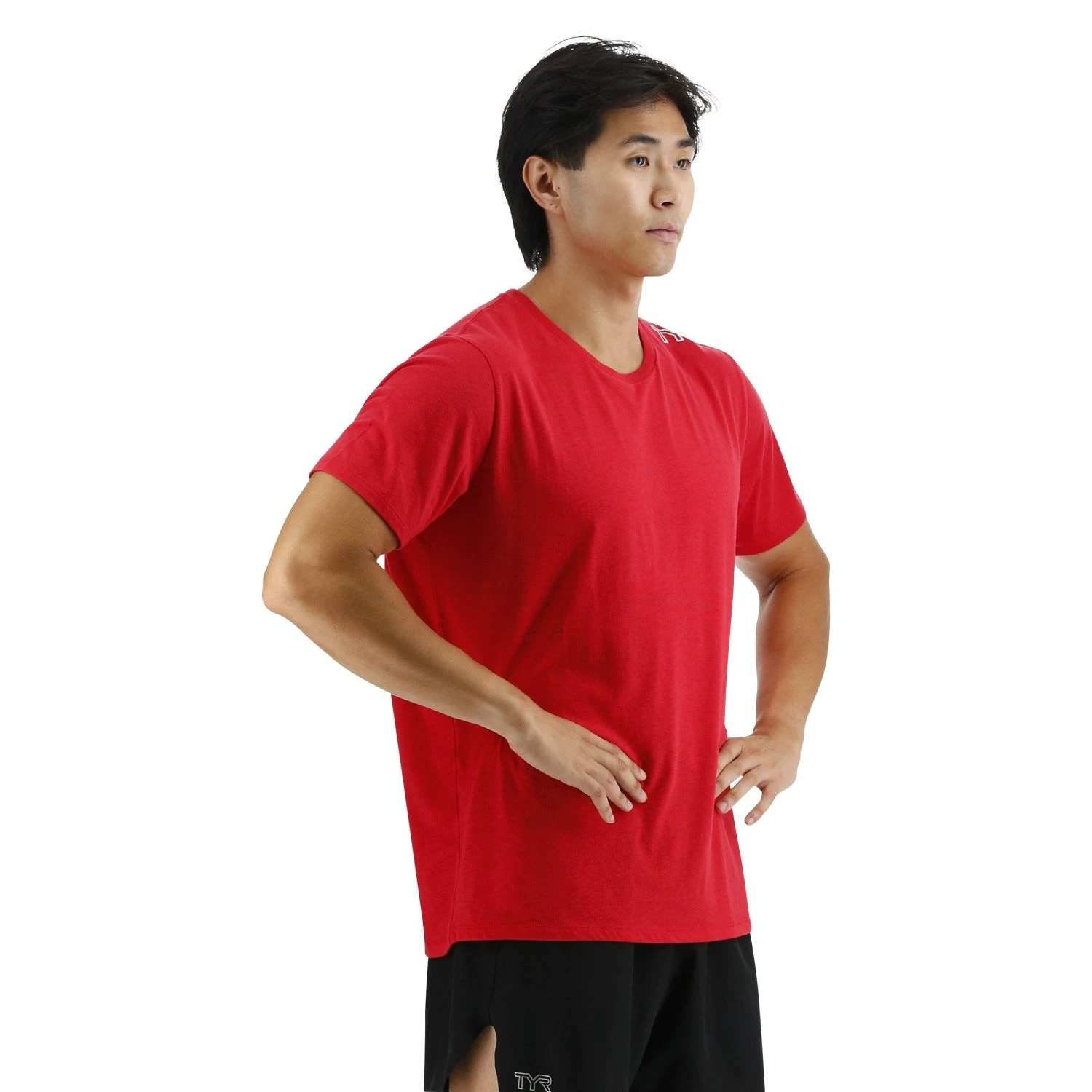 6. TYR - tricou casual - Blend Tech Tee - rosu