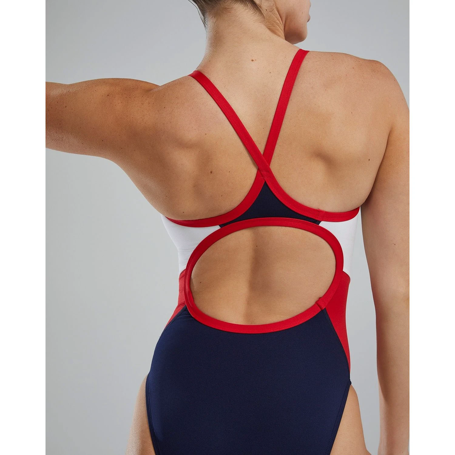 5. TYR - Costum Femei - Diamonfit USA - Red White Navy