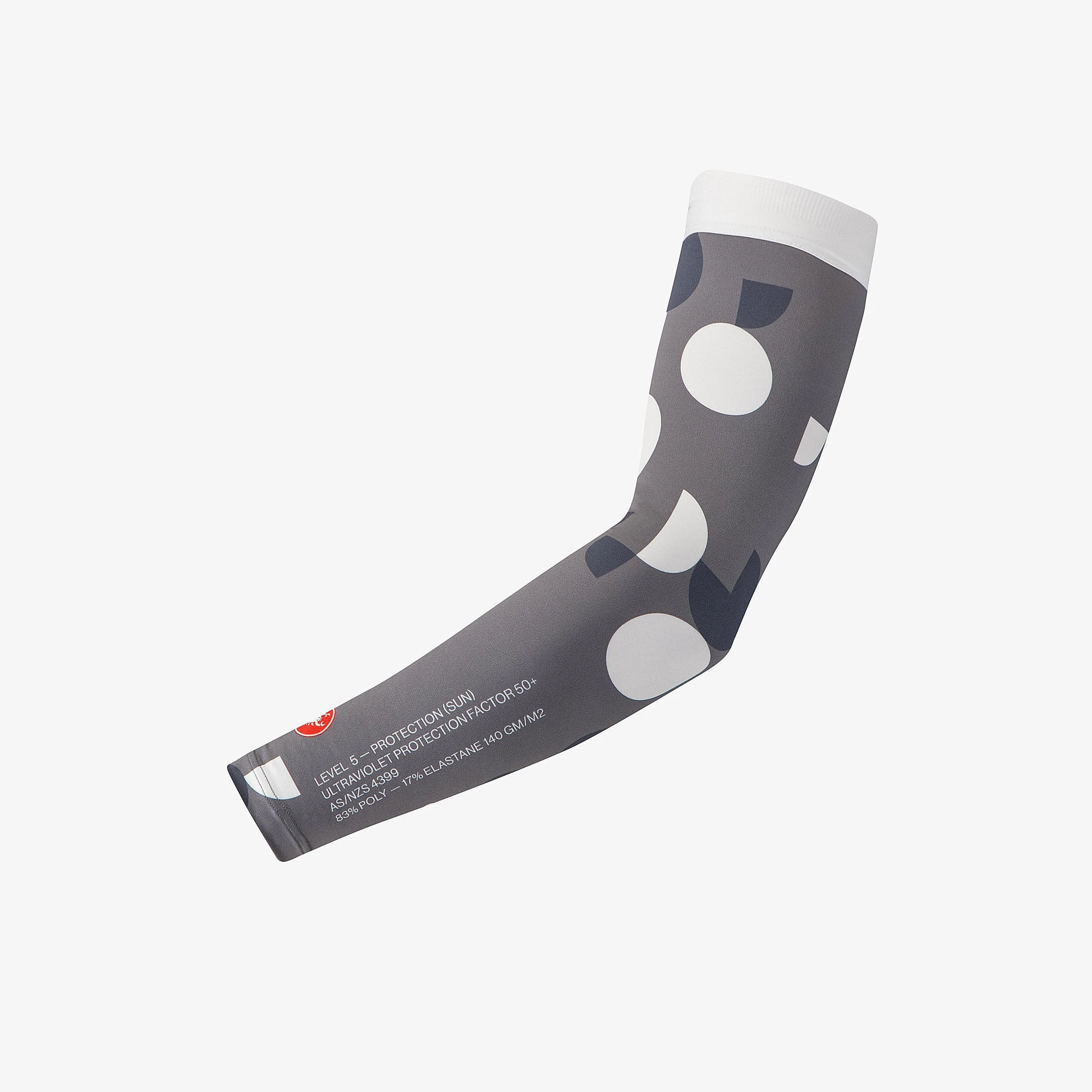 1. Castelli - incalzitoare brate pentru vara cu protectie solara - R--A/D Arm Sleeves - gri inchis Smokey