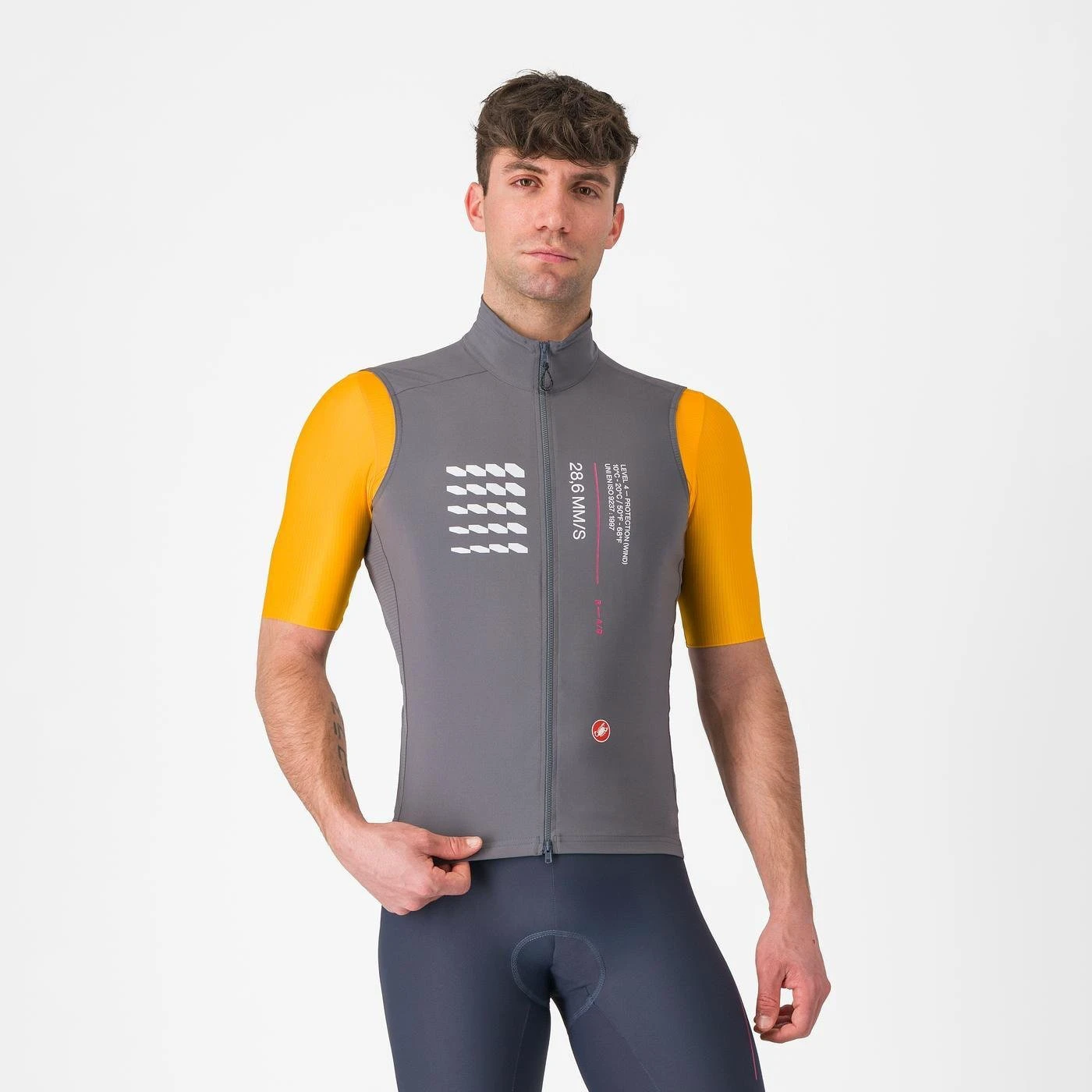 1. Castelli - vesta ciclism - Espresso R--A/D Vest - gri inchis Smokey