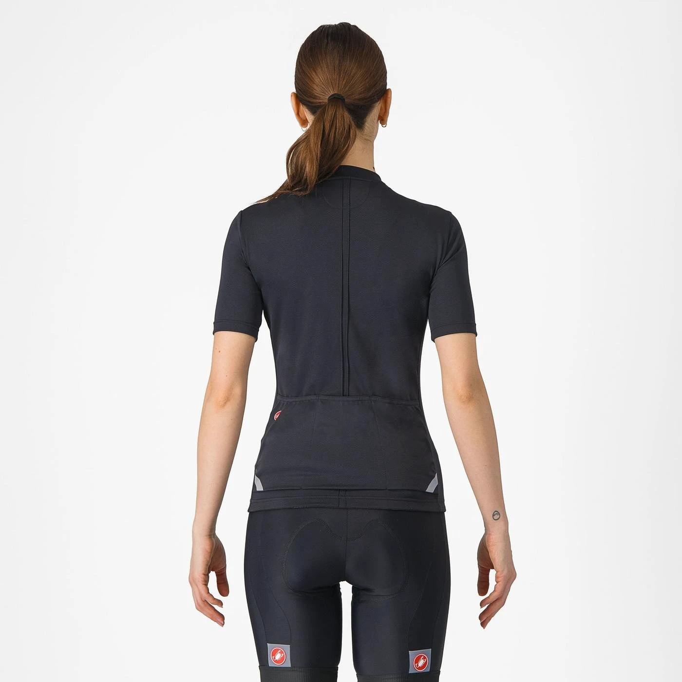 2. Castelli - tricou ciclism maneca scurta regular fit - Anima 4 W Jersey - 18-32 gr C - negru deschis