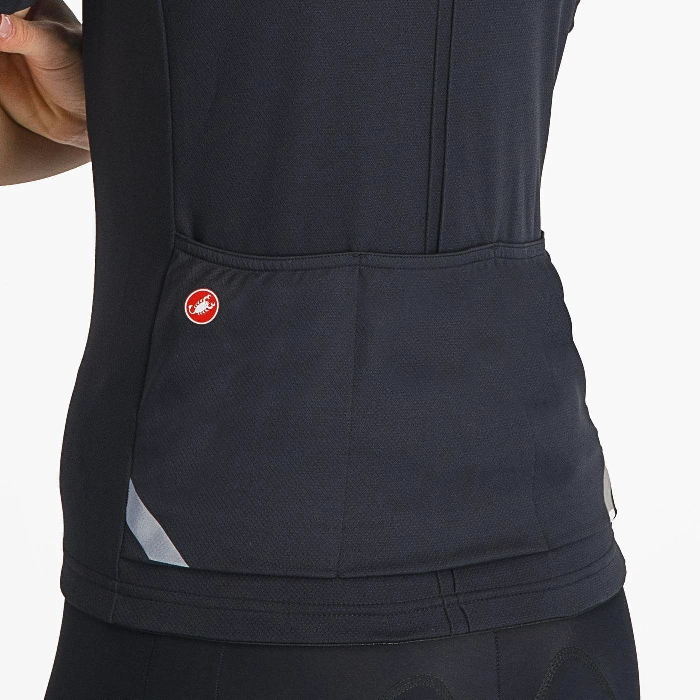 4. Castelli - tricou ciclism maneca scurta regular fit - Anima 4 W Jersey - 18-32 gr C - negru deschis