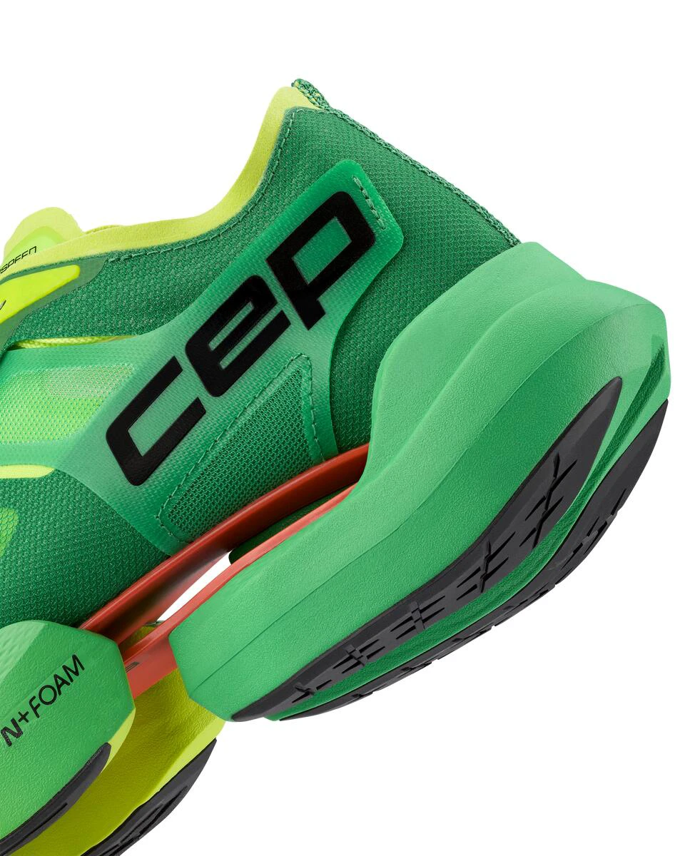 9. CEP - pantofi alergare - pro run omnispeed bowtech W shoes - green | lime fade