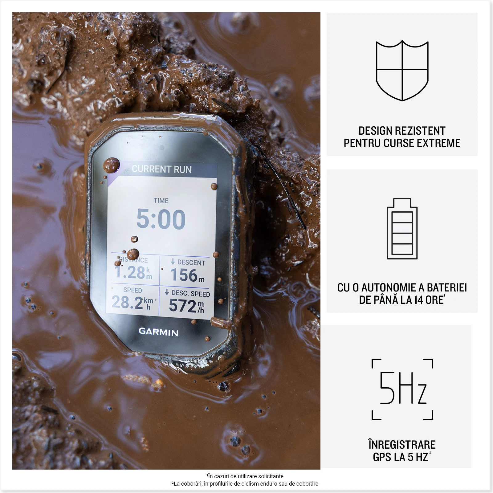 6. Garmin Edge MTB - ciclocomputer cu GPS