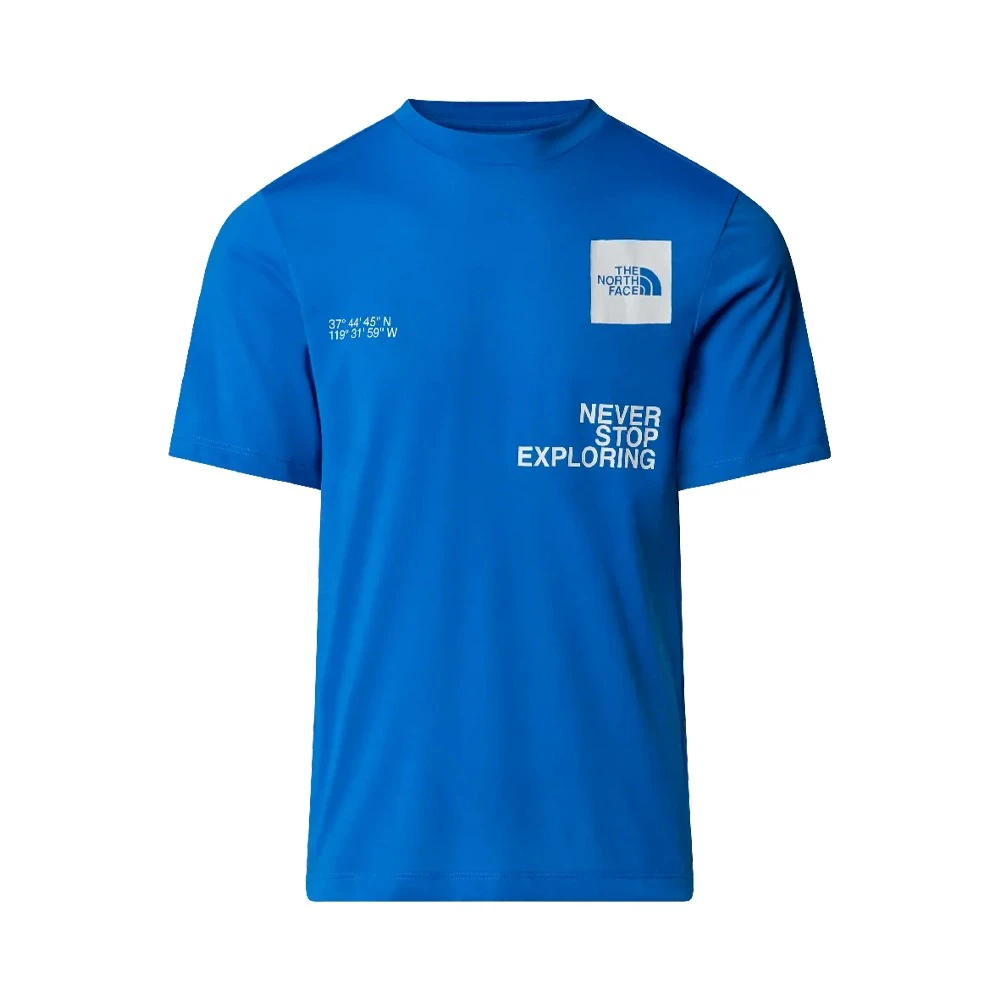 The North Face - tricou - M Mountain Foundation Coordinates - Albastru - 69109