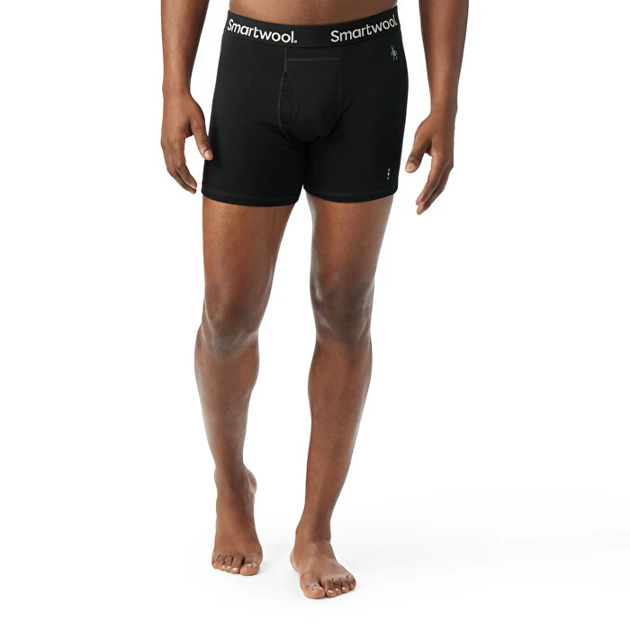 1. Smartwool - boxer merino - Merino Boxer Brief Boxed - Negru