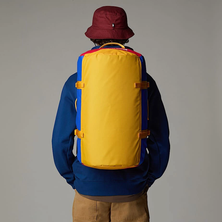 2. The North Face - geanta - Base Camp Duffel Small - Albastru | Rosu | Galben
