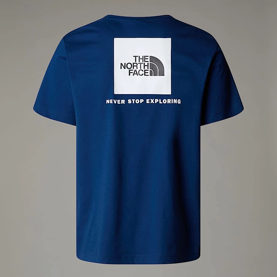 2. The North Face - tricou - M Redbox - Albastru | Alb