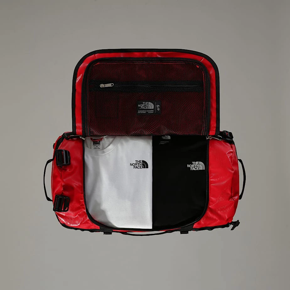 3. The North Face - geanta - Base Camp Duffel Small - Rosu | Negru